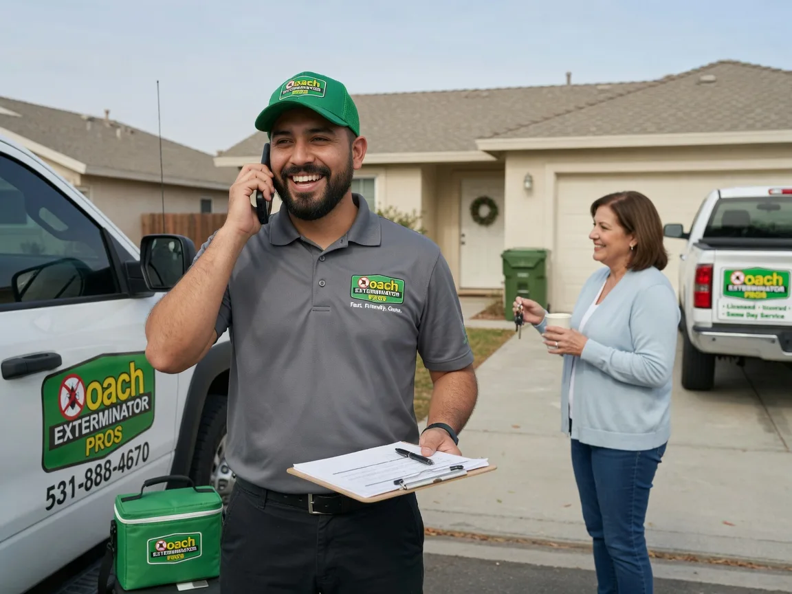 Pest Control Roach Exterminator Diamond, MO FAQs